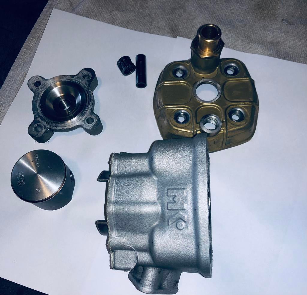 Set 70cc Metrakit Pro Race Derbi Euro 3, Ophalen of Verzenden, Zo goed als nieuw, Overige typen