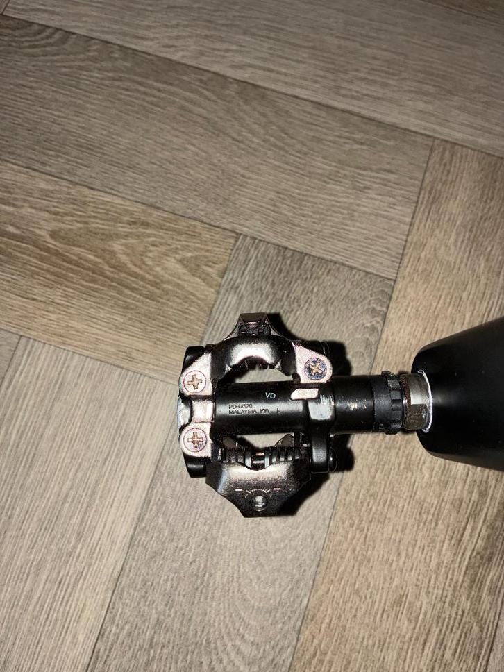 Shimano PD-M520 MTB Pedalen, Fietsen en Brommers, Fietsen | Mountainbikes en ATB, Gebruikt, Overige merken, Ophalen