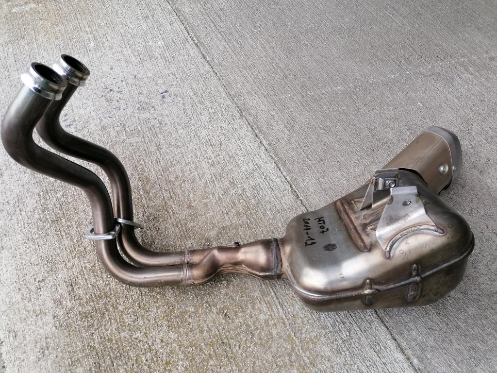 YAMAHA MT-07 AB échappement origine état impeccable complet, Motos, Enlèvement, Comme neuf