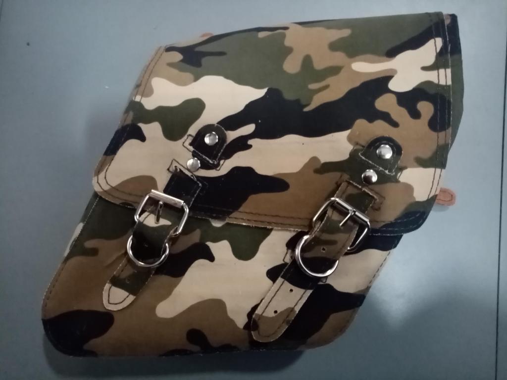 La rosa zijtas Dyna FXDWG, FXR camouflage army rechts, Motoren, Onderdelen | Harley-Davidson, Niet ingevuld, Niet ingevuld, Nieuw