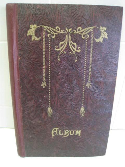 Antiek fotoalbum, 39 x 25 cm. Mooi vanbuiten en vanbinnen, Audio, Tv en Foto, Fotoalbums en Accessoires, Fotoalbum, Ophalen