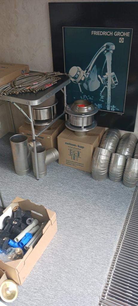 NIEUW ALUMINUM/IJZER HULPSTUKKEN 1 EURO ST MAAT 110 EN 130., Ophalen, Inbouw, Hout, Nieuw