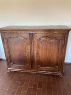 mooie antieke eiken buffetkast, Enlèvement, Comme neuf, Chêne, Avec tablette(s)