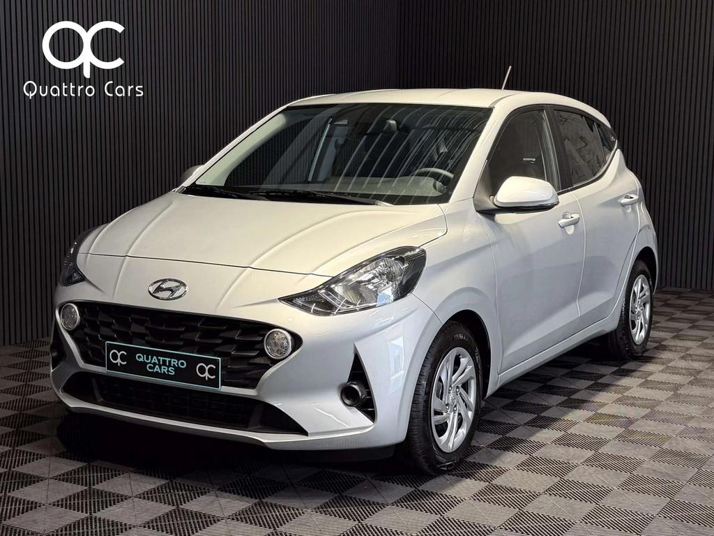 Hyundai i10 1.0i - Boite auto - 1ère main - Car Play, Autos, Hyundai, Argent ou Gris, Achat, 998 cm³, Euro 6
