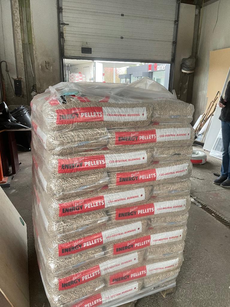 Houtpellets energie rood of groen, Ophalen