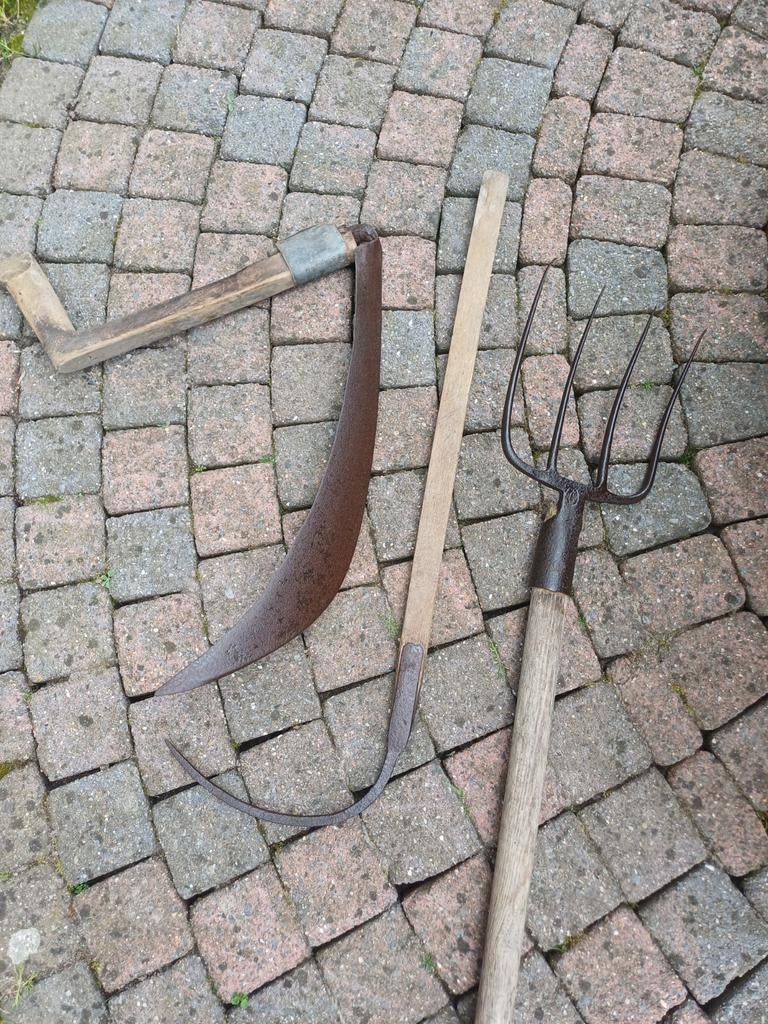 Pik ,pikhaak , riek, Ophalen