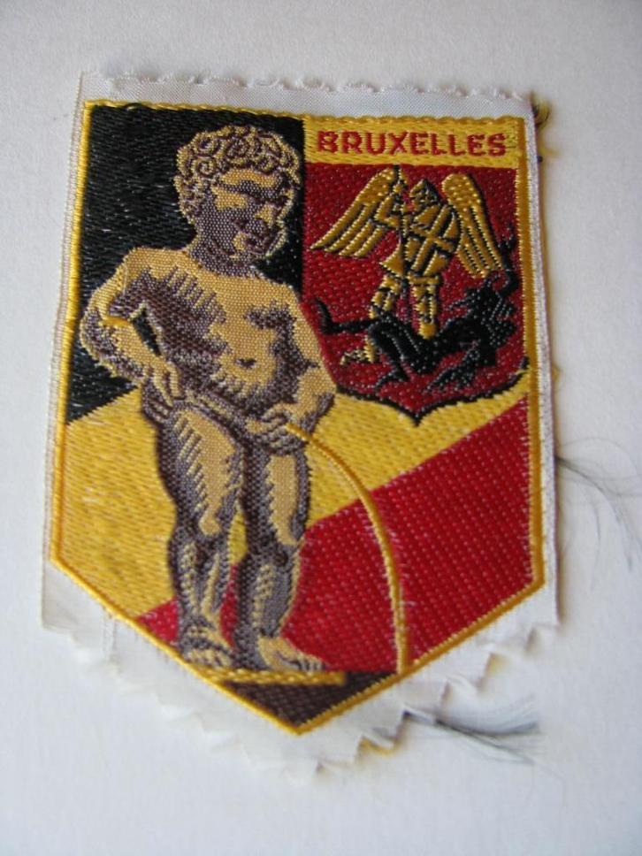 Ecusson régional de BXL utilisé dès 1940., Collections, Objets militaires | Seconde Guerre mondiale, Envoi