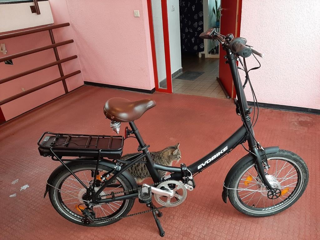 Electrische vouwbare minifiets, Vélos & Vélomoteurs, Vélos | Vélos pliables, Comme neuf, Vitesses, Enlèvement