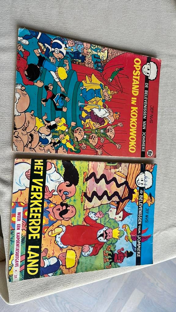 Strips jommeke. Zwart wit en gekleurd, Livres, BD | Comics, Enlèvement ou Envoi, Utilisé, Europe