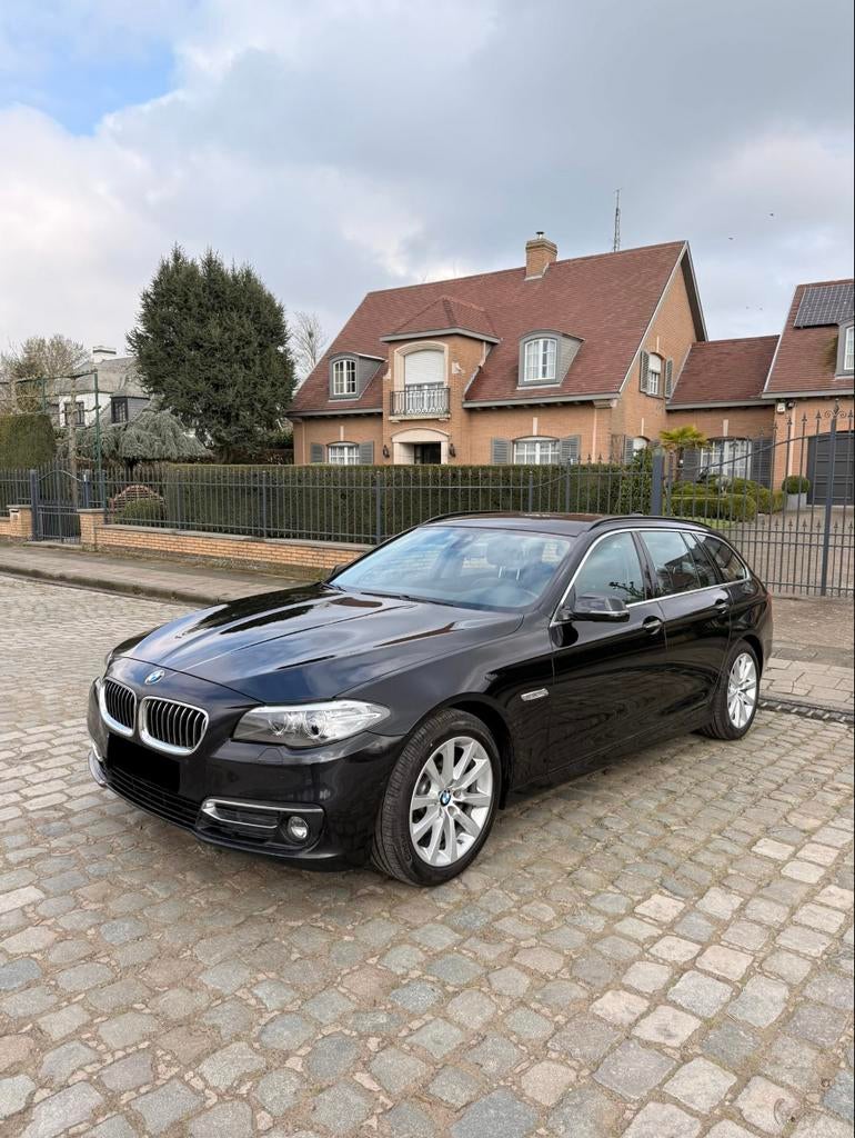 Bmw 520d F11 Xdrive 11/2016 Met Keuring Voor Verkoop, Autos, Argent ou Gris, Euro 6, Noir, 5 portes