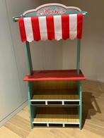 Houten marktkraam/winkel + theater/toneel, Ophalen, Zo goed als nieuw