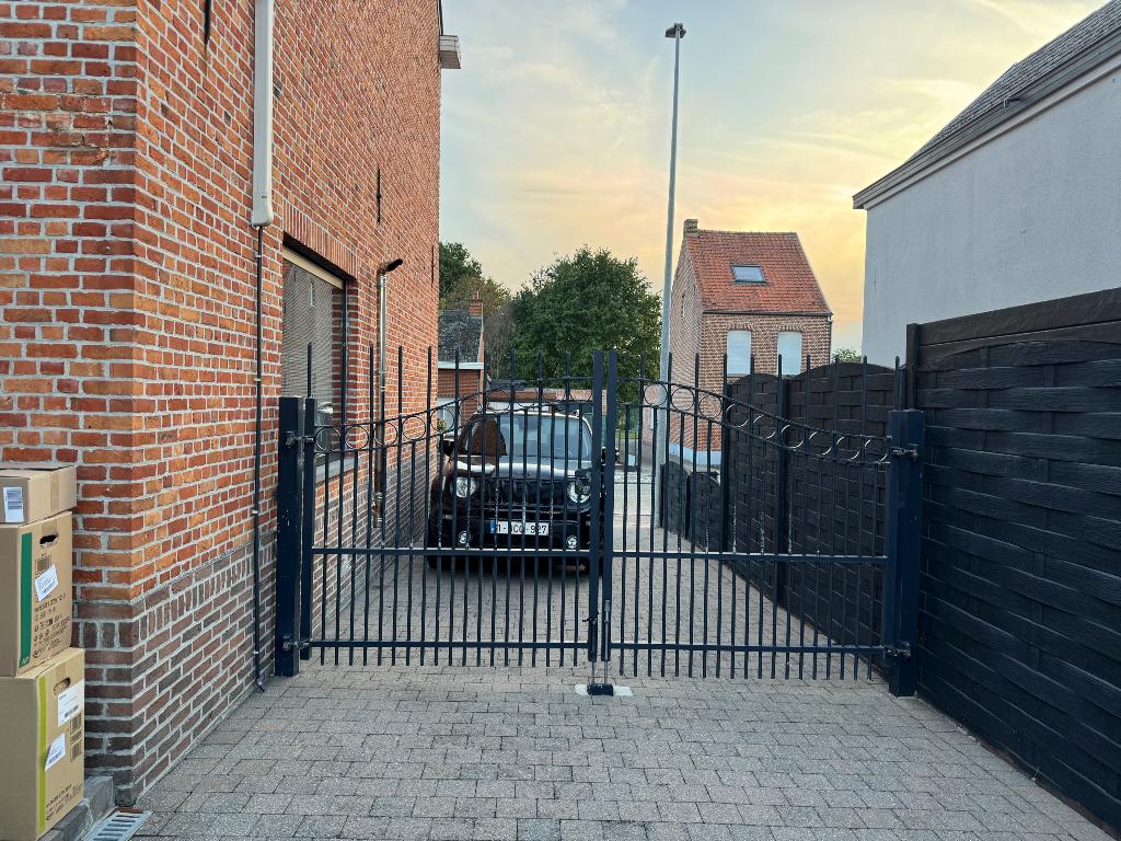 Aluminium poort, Ophalen, Gebruikt, Aluminium, Draaipoort