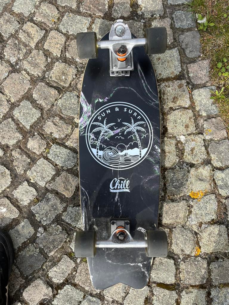 Surfskate skateboard longboard, Ophalen, Zo goed als nieuw, Skateboard, Longboard