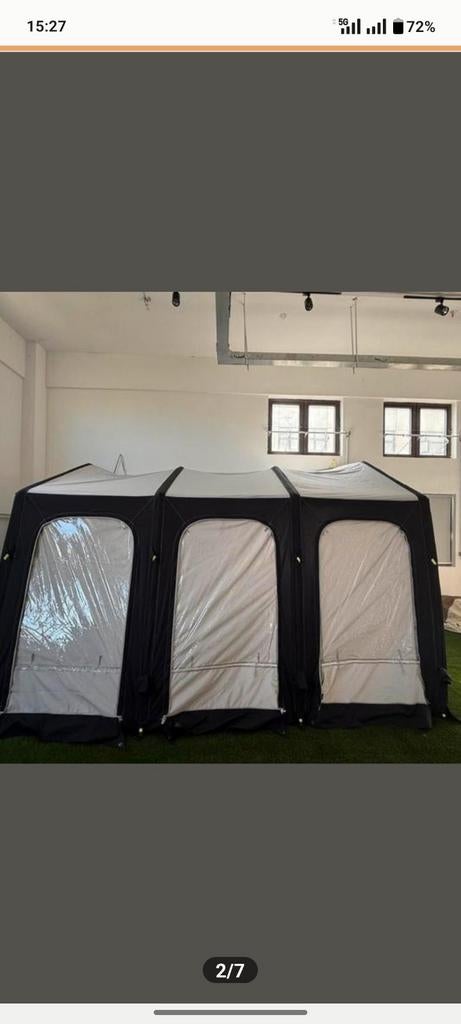 Vier seizoenen opblaasbare voortent nieuw, Ophalen