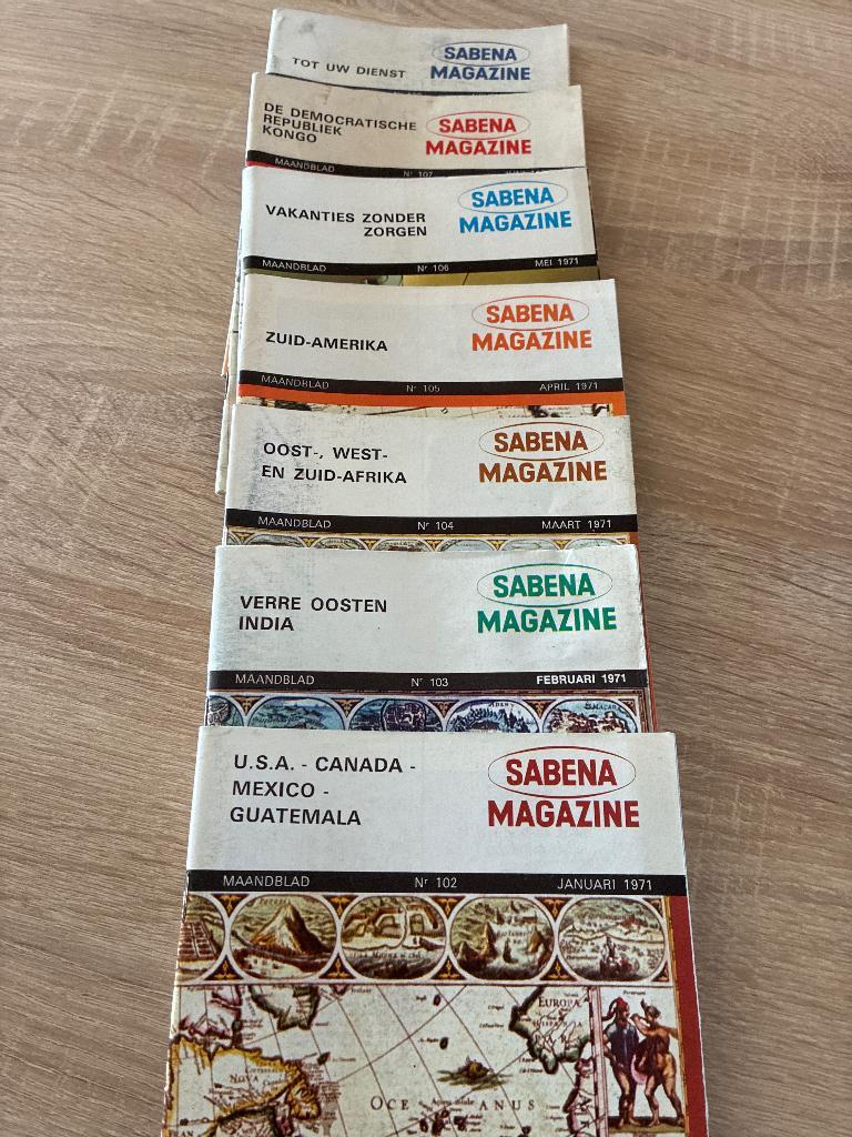 Sabena reisboekjes, Collections, Souvenirs Sabena, Enlèvement, Utilisé, 21 à 40