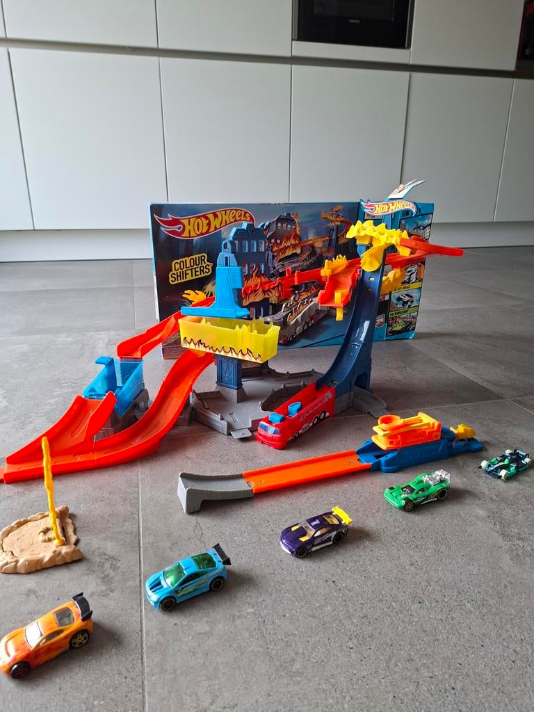 Hot Wheels racebaan, Ophalen, Racebaan, Hot Wheels
