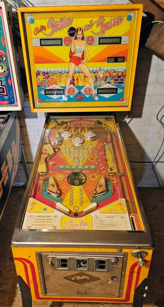 Bally Strikes & Spares begin jaren 70., Verzamelen, Automaten | Flipperkasten, Ophalen, Bally