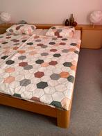 AUPING tweepersoonsbed bed in beuk met ombouw, Huis en Inrichting, Slaapkamer | Complete slaapkamers, Ophalen, Gebruikt, Tweepersoons