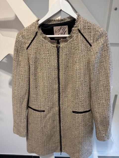 joli gilet et veste plus longs de la marque Steps taille M, Vêtements | Femmes, Vestes | Été, Comme neuf, Taille 38/40 (M), Beige