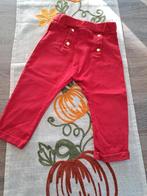 Petit Bateau rode broek - high waist - 86, Kinderen en Baby's, Babykleding | Maat 86, Broekje, Meisje, Ophalen of Verzenden, Petit Bateau
