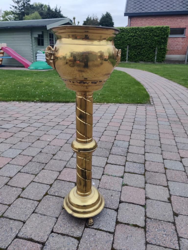 Support de pot de fleurs en cuivre, Enlèvement