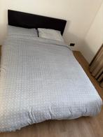 Bed, Ophalen, Eenpersoons, Zwart, 140 cm