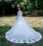 Prachtig trouwkleed trouwjurk, Kleding | Dames, Ophalen, Zo goed als nieuw, Wit, Trouwjurk