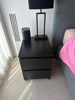 Nachtkast zwart Ikea, Huis en Inrichting, Ophalen, Gebruikt