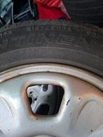 vier banden op velg, Auto-onderdelen, Banden en Velgen, Ophalen, 215 mm, Band(en)