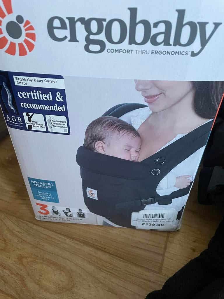 Draagzak Ergobaby vanaf 0maand, Ophalen, Gebruikt