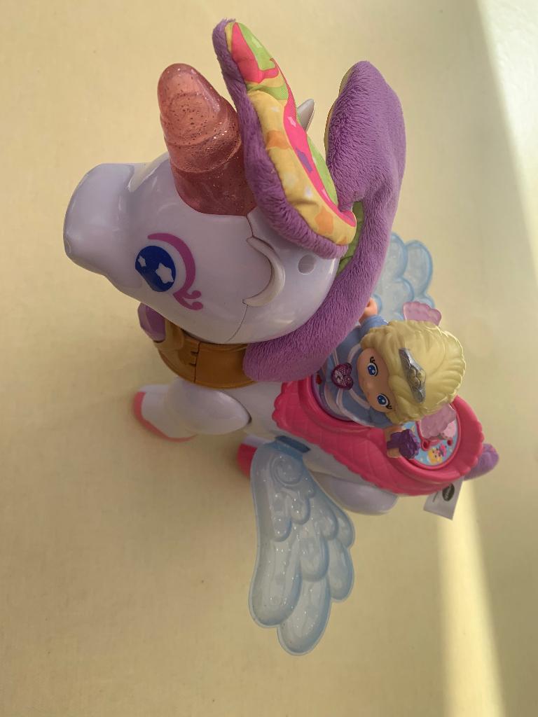 Vtech eenhoorn paard met popje femke, Kinderen en Baby's, Ophalen, Zo goed als nieuw