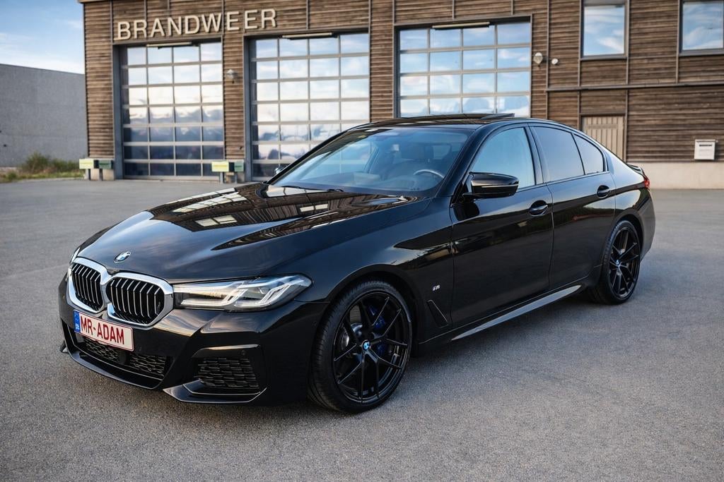 BMW 540i M Sport – B58 6-cilinder – 55.000 km – Full Option, Autos, BMW, Cuir, Aide au démarrage en côte, 6 cylindres, Berline