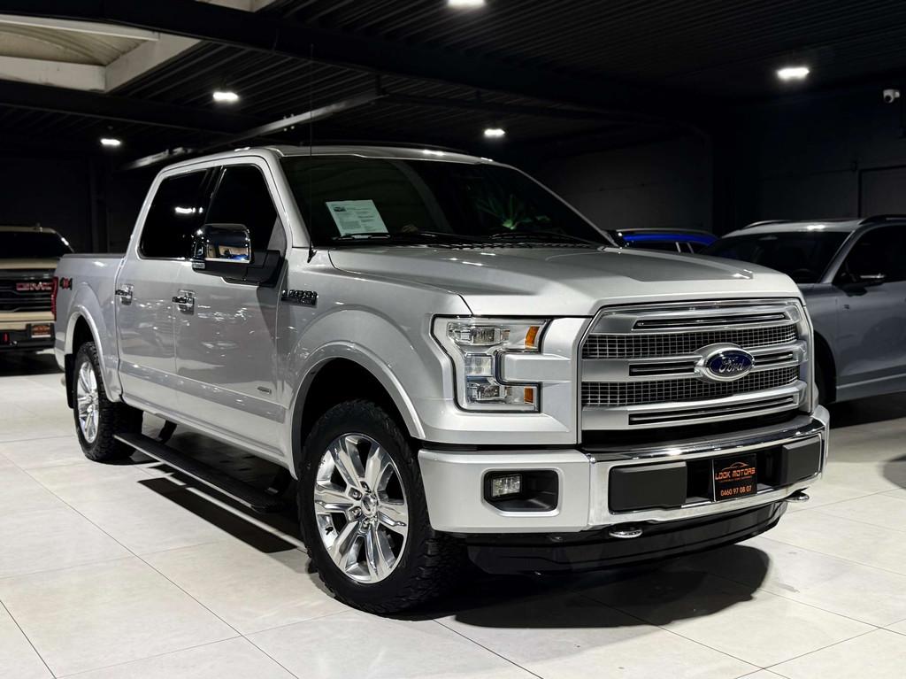 Ford USA F-150 3.5 EcoBOOST 370cv PLATINIUM LPG PANO CAMERA, Cuir, Argent ou Gris, Achat, Entreprise