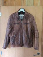 Leren jas Angelo Litrico maat XL Lamsleer tussenseizoen, Kleding | Heren, Jassen | Zomer, Bruin, Angelo Litrico, Maat 56/58 (XL)