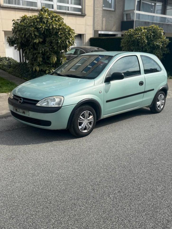 Opel corsa C 1.0  essence, Autos, Opel, Particulier, Corsa, Essence, 3 portes, Boîte manuelle, Noir, Enlèvement