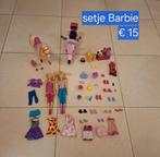 setje barbie, Kinderen en Baby's, Ophalen of Verzenden, Zo goed als nieuw, Barbie
