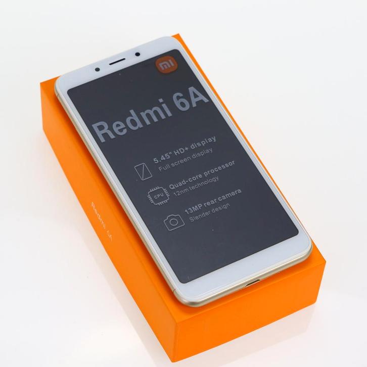 Xiaomi Redmi 6A 32 Gb smartphone téléphone intelligent, Télécoms, Téléphonie mobile | Accessoires & Pièces, Reconditionné, Autres marques