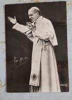 Prentbriefkaart met foto Paus Pius XII, Verzamelen, Foto, Nieuw, Ophalen of Verzenden, 1940 tot 1960
