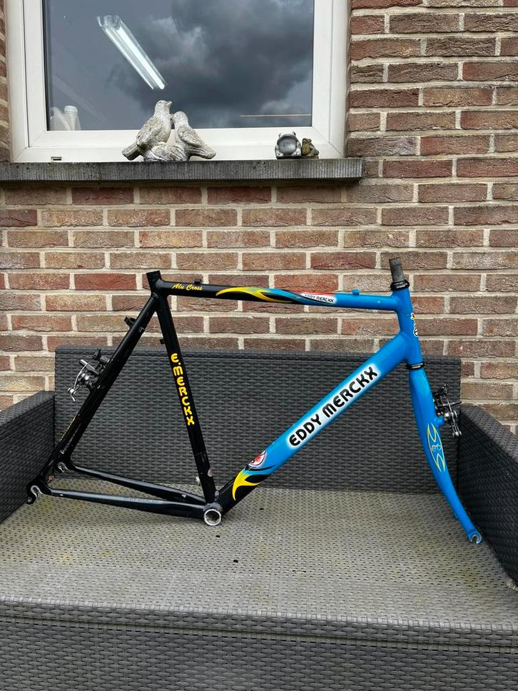 cadre Eddy Merckx alu cross, Vélos & Vélomoteurs, Vélos Pièces, Utilisé, Cadre, Aluminium, Enlèvement