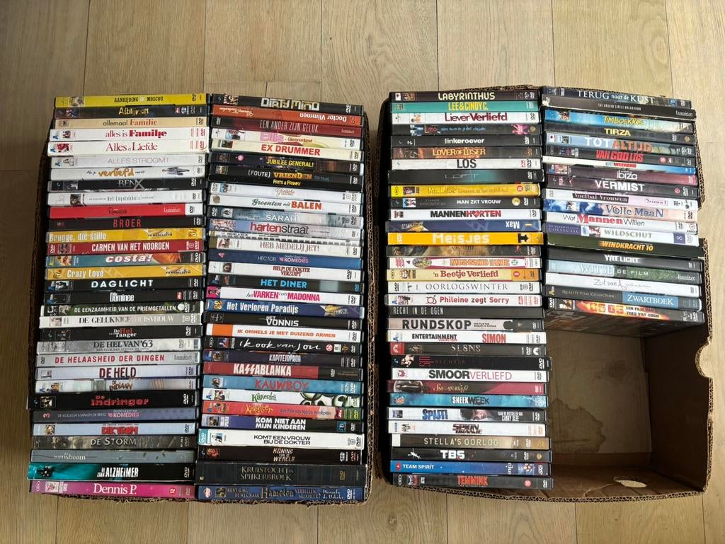 Lot Vlaamse/Nederlandse films, Alle leeftijden, Ophalen, Gebruikt