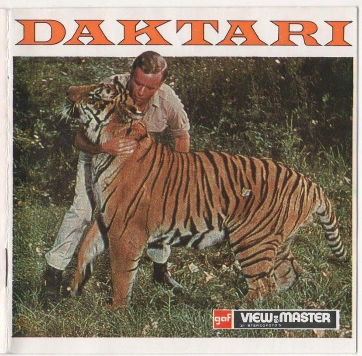 View-master Daktari B 498 NL, Antiek en Kunst, Antiek | Speelgoed, Ophalen of Verzenden