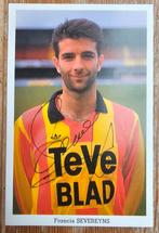 Carte Francis Severeyns KV Malines de 1989 signée à la main , Envoi, Comme neuf, Cartes de joueur