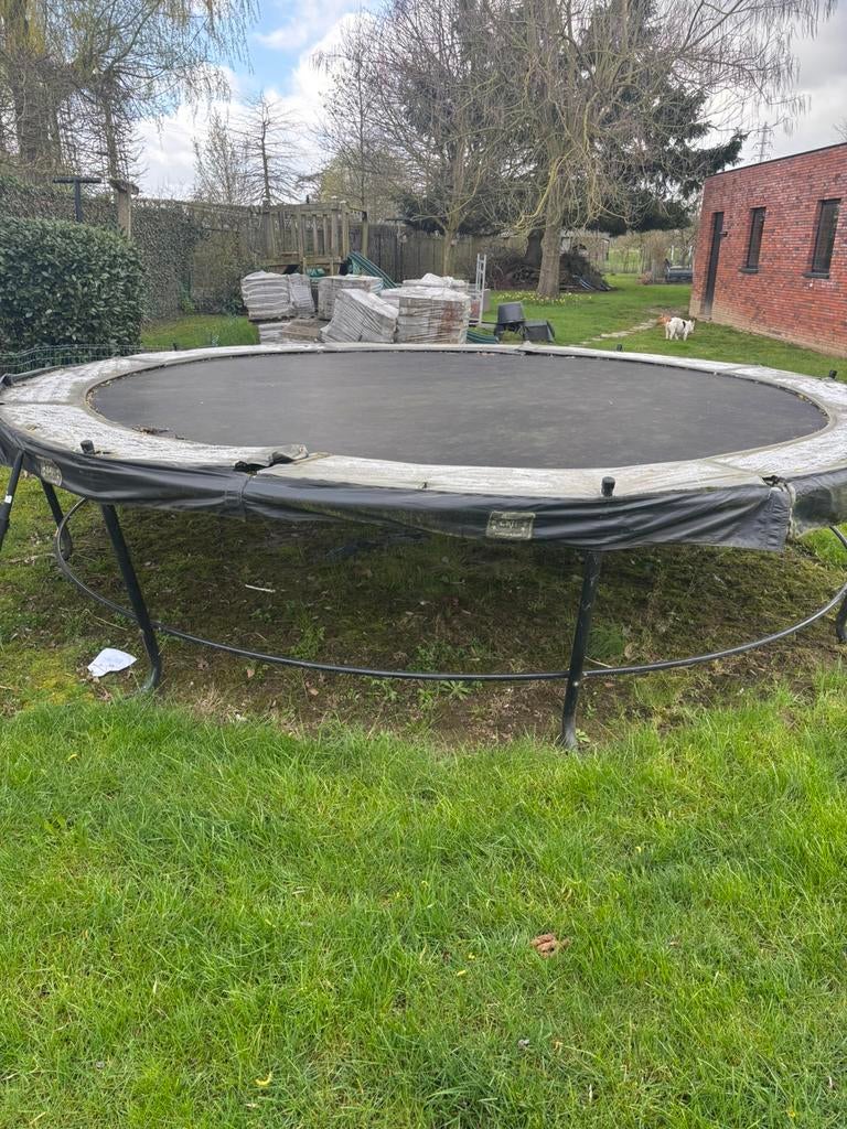 Gratis trampoline, Kinderen en Baby's, Ophalen, Zo goed als nieuw