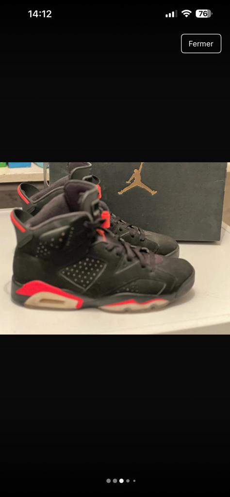 Jordan 6 infrared 43, Enlèvement ou Envoi, Comme neuf