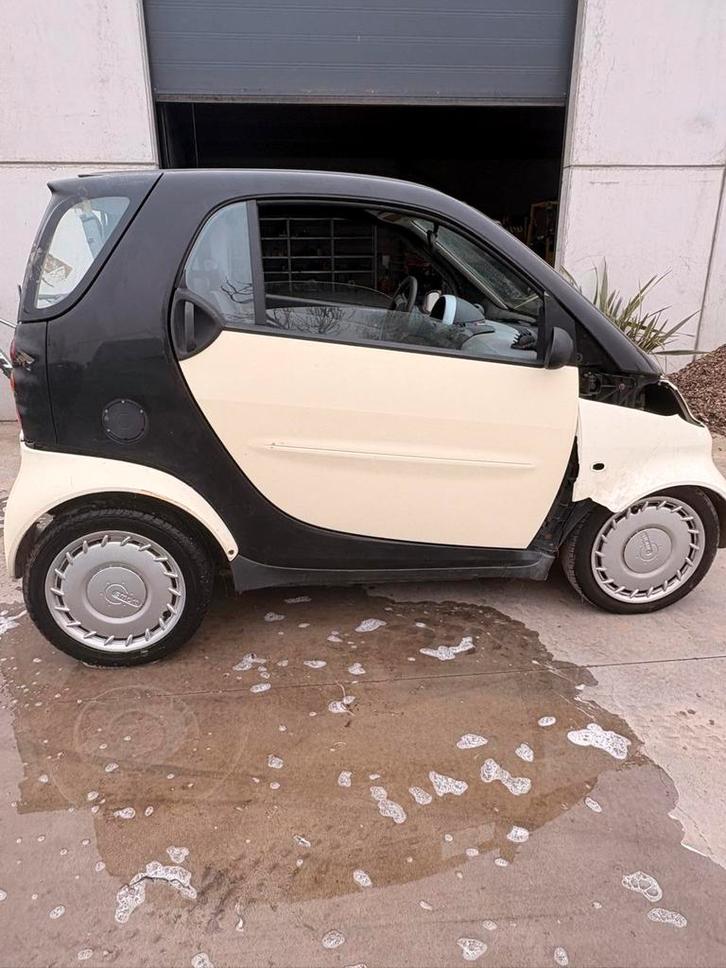 Voiture intelligente, Autos, Smart, Particulier, ForTwo, Essence, Hatchback, 2 portes, Boîte manuelle, Blanc, Gris, Tissu, Propulsion arrière