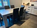 Table + 6 chaises + buffet, Maison & Meubles, Salles à manger complètes, Enlèvement, Utilisé, Modern, 4 à 6 chaises