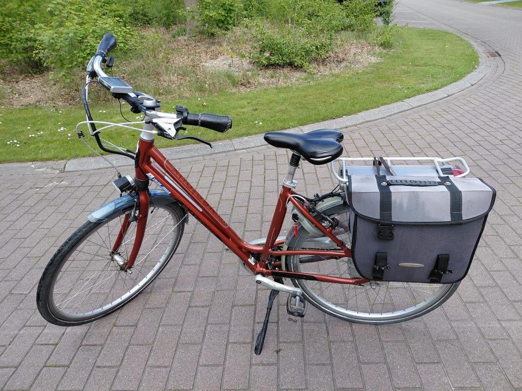 Electrishe fiets BATAVUS, 47 tot 51 cm, Ophalen, Gebruikt, Batavus