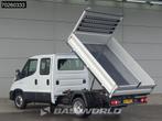 Iveco Daily 35C21 3-Zijdige Kipper Dubbel Cabine 210PK 3.0L, Auto's, Bestelwagens en Lichte vracht, Stof, Euro 6, Iveco, Bedrijf