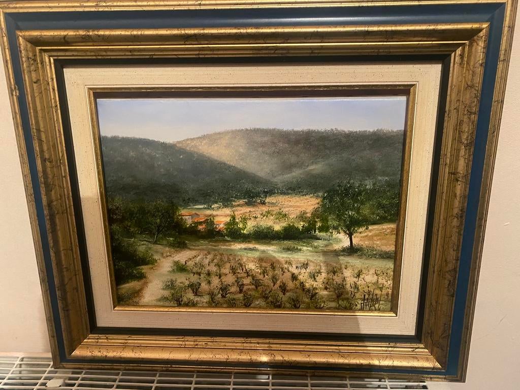 Schilderijen van Claude Fourriere (2), Antiek en Kunst, Ophalen