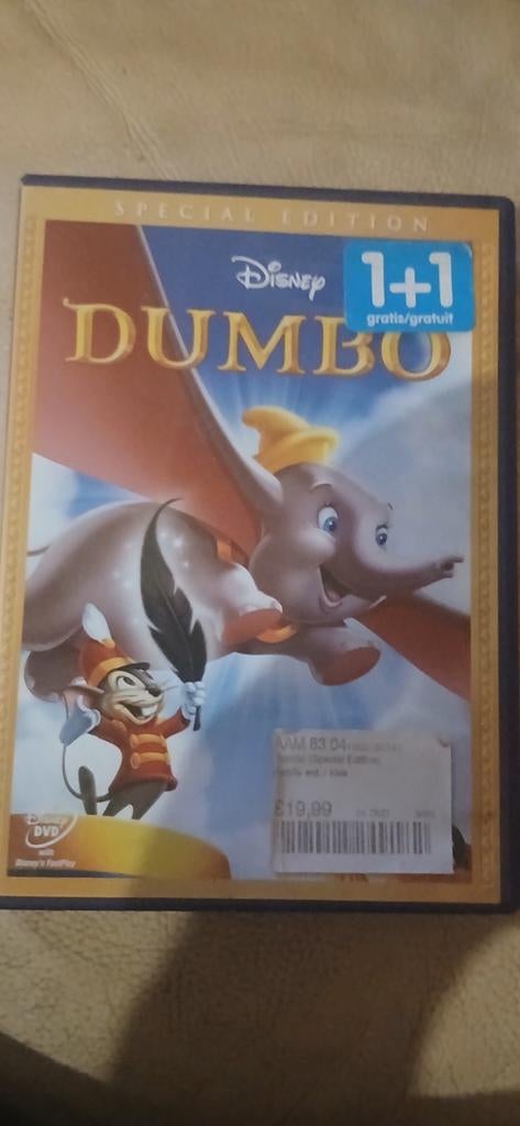 Dvd Dumbo tekenfilm, Ophalen of Verzenden, Tekenfilm